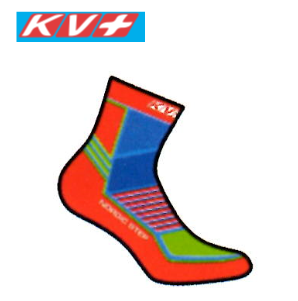 KV＋ NORDIC STEP ソックス　6U20 レッド